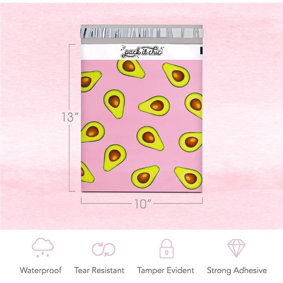 LAST ONE ‼️ 25 10X13 Avocados Poly Mailers - Picture 3 of 6